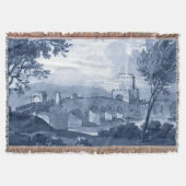 Pastoral Toile - Bridge Deken (Voorkant)