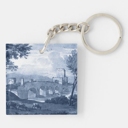 Pastoral Toile - Bridge Sleutelhanger (Achterkant)