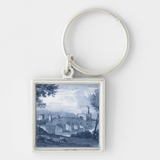 Pastoral Toile - Bridge Sleutelhanger (Voorkant)