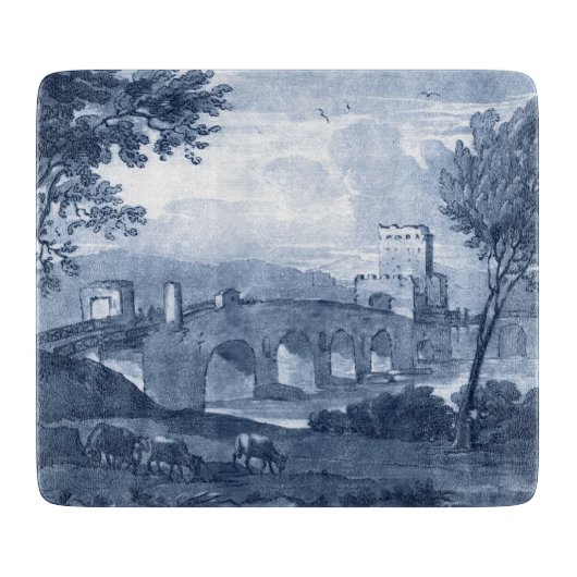 Pastoral Toile - Bridge Snijplank (Voorkant)