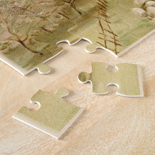 Pastoral Town Spring Puzzel Legpuzzel (Zijkant)