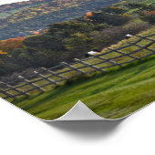 Pastoral Vermont in het najaar Poster (Hoek)