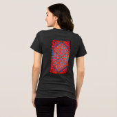 Pastorale kunst Tri-Blend shirt (Achterkant volledig)