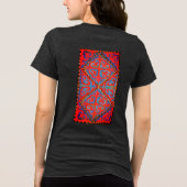 Pastorale kunst Tri-Blend shirt (Achterkant)