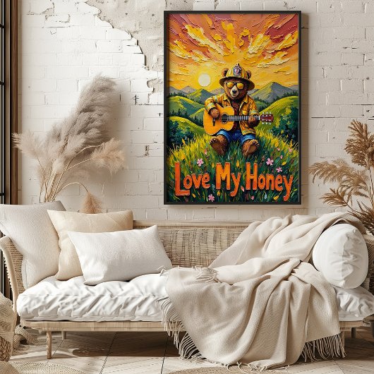 Pastorale Pickin': Beer's Grazige Jam Poster