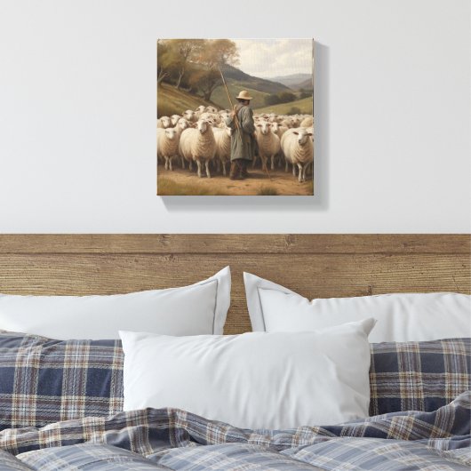 Pastorale Rust Canvas Muurkunst (Insitu (Slaapkamer))