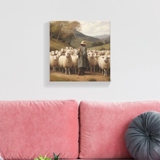 Pastorale Rust Canvas Muurkunst (Insitu (Woonkamer))