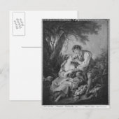 Pastorale scène briefkaart (Voorkant / Achterkant)