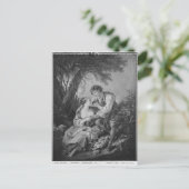 Pastorale scène briefkaart (Staand voorkant)