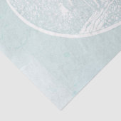 Pastorale Scene Couple Forest  Frans Blauwgroen Tissuepapier (Detail)