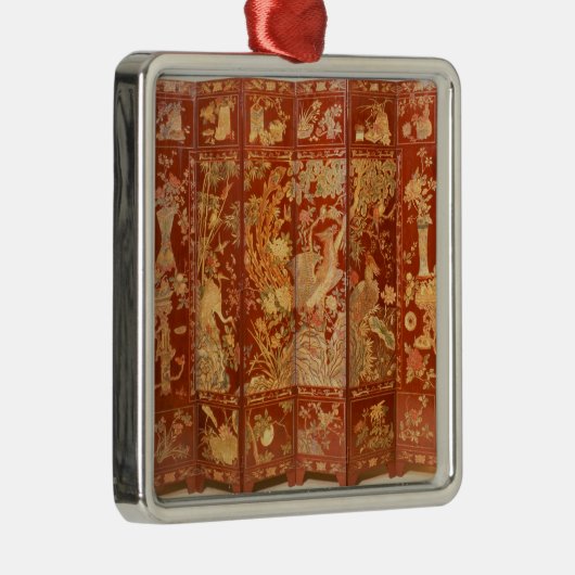 Pastorale scène, metalen ornament (Rechts)