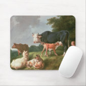 Pastorale scène muismat (Met muis)