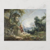 Pastorale Scène, of Jonge Herder in een Landschap Briefkaart (Voorkant)