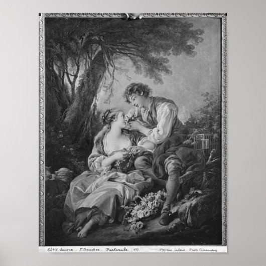 Pastorale scène poster (Voorkant)