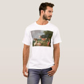 Pastorale scène t-shirt (Voorkant volledig)