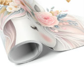 pastorie-eenhoorn cadeaupapier (Rol Hoek)