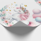 pastorie-eenhoorn cadeaupapier (Hoek)