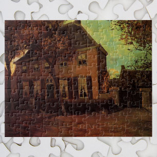 Pastorie te Nuenen door Vincent van Gogh Legpuzzel