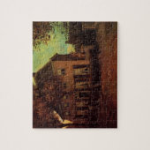 Pastorie te Nuenen door Vincent van Gogh Legpuzzel (Verticaal)