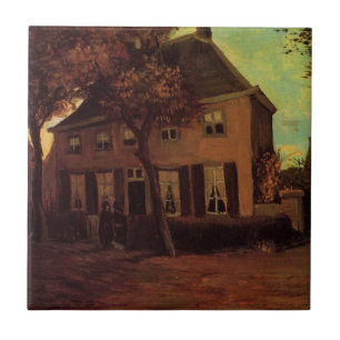 Pastorie te Nuenen door Vincent van Gogh Tegeltje