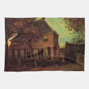 Pastorie te Nuenen door Vincent van Gogh Theedoek