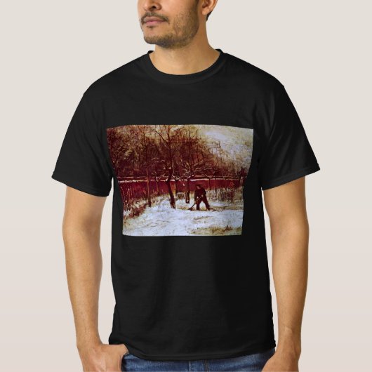 Pastorie tuin in Nuenen door Vincent van Gogh T-shirt (Voorkant)