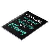 Pastors Are Special But A Pastor's Wife Notitieboek (Linkerzijde)