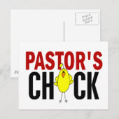 PASTOR'S CHICK BRIEFKAART (Voorkant / Achterkant)