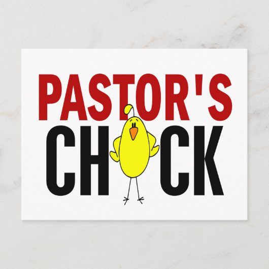 PASTOR'S CHICK BRIEFKAART (Voorkant)