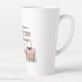 ✝️ Pastor's vrouw vrouwen Waardering Gift Dank u Latte Mok (Rechts)