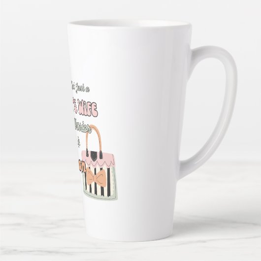 ✝️ Pastor's vrouw vrouwen Waardering Gift Dank u Latte Mok (Rechts)