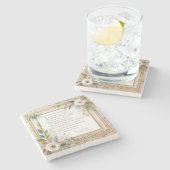 ✝️ Pastor's vrouw vrouwen Waardering Gift Dank u Stenen Onderzetter (Zijkant)