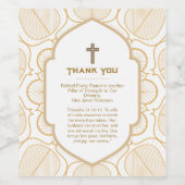 ✝️ Pastor's vrouw vrouwen Waardering Gift Dank u Wijn Etiket (Enkel label)
