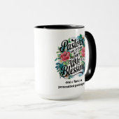 ✝️ Pastors Vrouw Waardering Gift Zegening Custom Mok (Voorkant rechts)