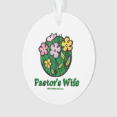 Pastors Wife - Blooms Ornament (voorkant)