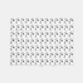 Pastors Wife Elegance Fleece Deken (Voorkant (Horizontaal))