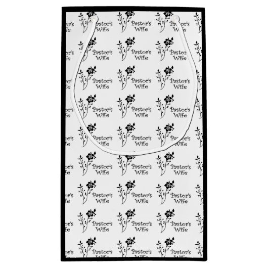 Pastors Wife Elegance Klein Cadeauzakje (Achterkant)