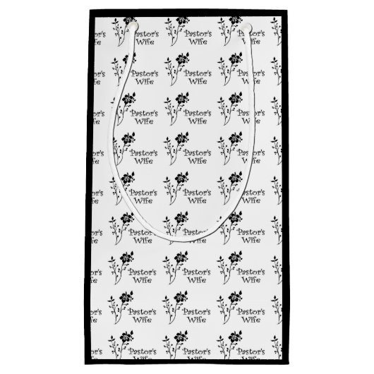 Pastors Wife Elegance Klein Cadeauzakje (Voorkant)