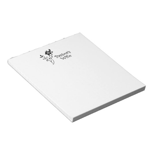 Pastors Wife Elegance Notitieblok (Schuin)