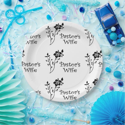 Pastors Wife Elegance Papieren Bordje (Feest)