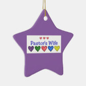 Pastors Wife GH Keramisch Ornament (Rechts)