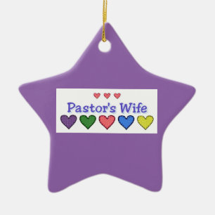 Pastors Wife GH Keramisch Ornament