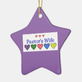 Pastors Wife GH Keramisch Ornament (Links)
