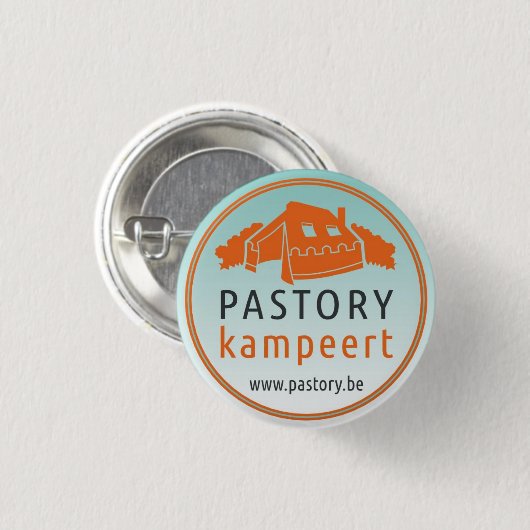 Pastory Kampeert Pin Badge Button (Voorkant /achterkant)