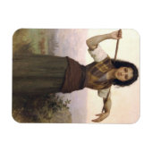 pastourelle beeldende kunst magneet (Horizontaal)