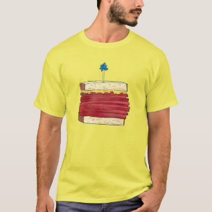 Pastrami op Rye NYC Kosher Joodse Deli Sandwich T-shirt