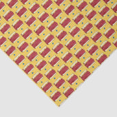 Pastrami op Rye NYC Kosher Joodse Deli Sandwich Tissuepapier (Detail)