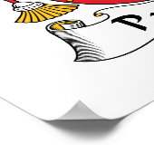 Pastrana Family Crest Poster (Hoek)