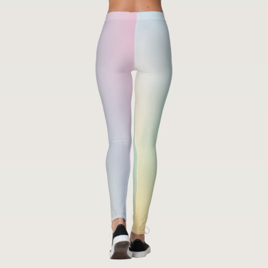 pastrelpatroon leggings (Achterkant)