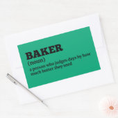 Pastry Artist Funny Definition Sticker (Envelop)